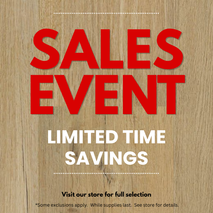 wood background with sales event