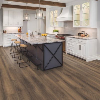 luxury vinyl plank floors in a rustic kitchen cocoa fl